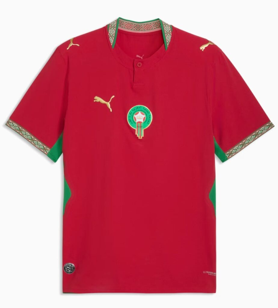 Morocco Football Jersey - Red 2026